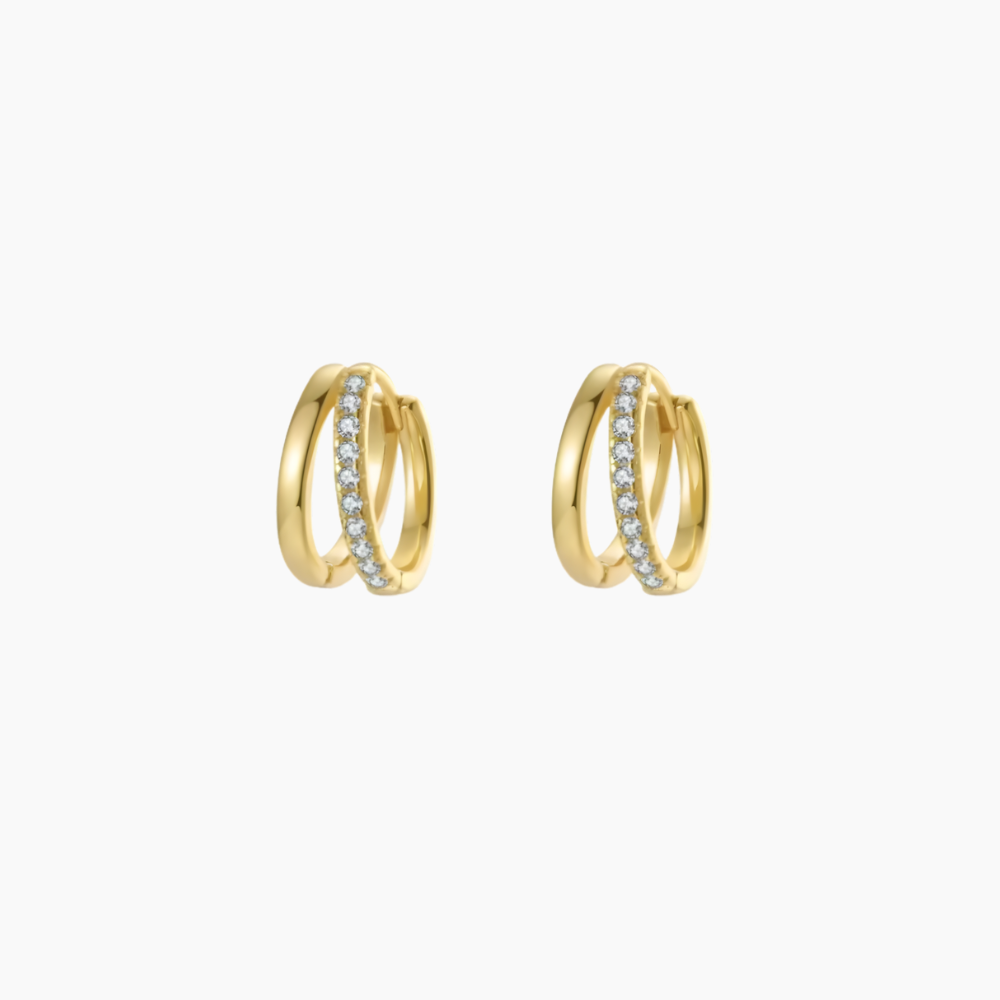 ADELIA Hoops 14K Guldplätering