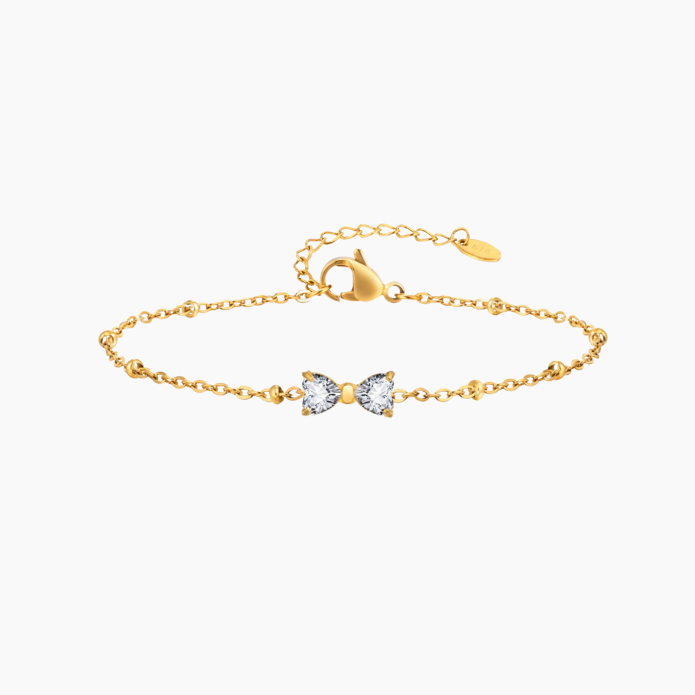 ELORA Armband 18K Guldplätering med Rosett