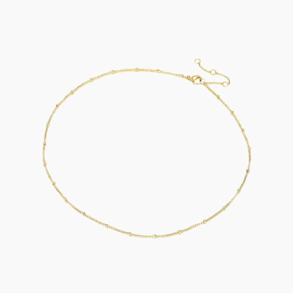 SOLENA Halsband Rostfritt Stål 316 Silver & Guldplätering