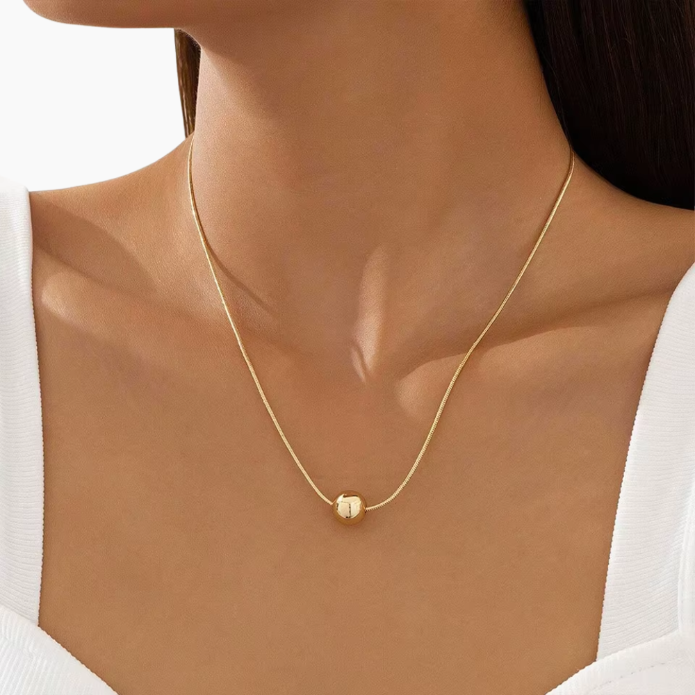 ELORRA Halsband Guldplätering i Rostfritt Stål